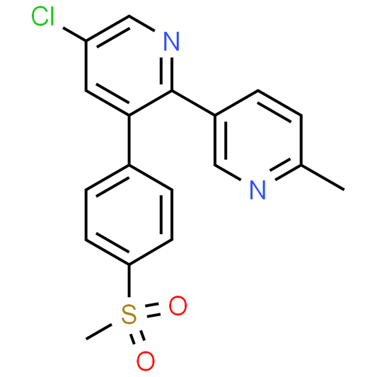 5-Chloro-6'-methyl-3-(4-(methylsulfonyl)phenyl)-2,3'-bipyridine