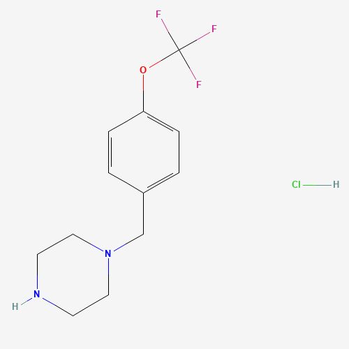 1-(4-(Trifluoromethoxy)benzyl)piperazine hydrochloride