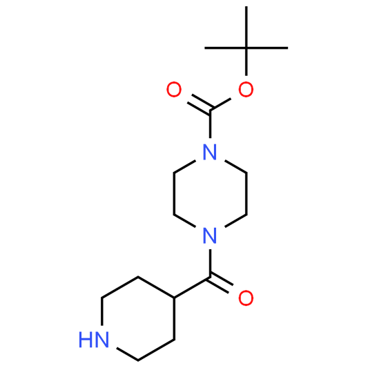 tert-Butyl 4-(piperidine-4-carbonyl)piperazine-1-carboxylate