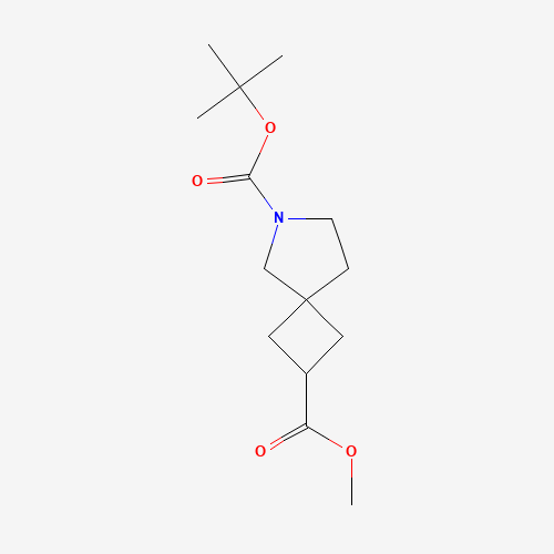 6-tert-butyl 2-methyl 6-azaspiro[3.4]octane-2,6-dicarboxylate