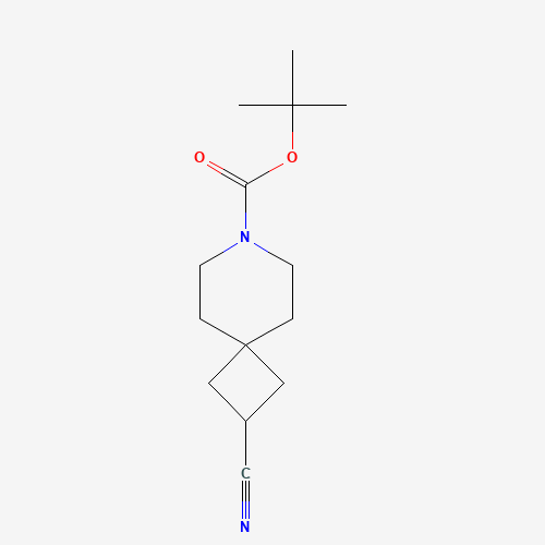 tert-butyl 2-cyano-7-azaspiro[3.5]nonane-7-carboxylate