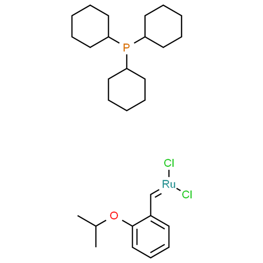 Dichloro(2-isopropoxyphenylmethylene)(tricyclohexylphosphine)ruthenium (II)