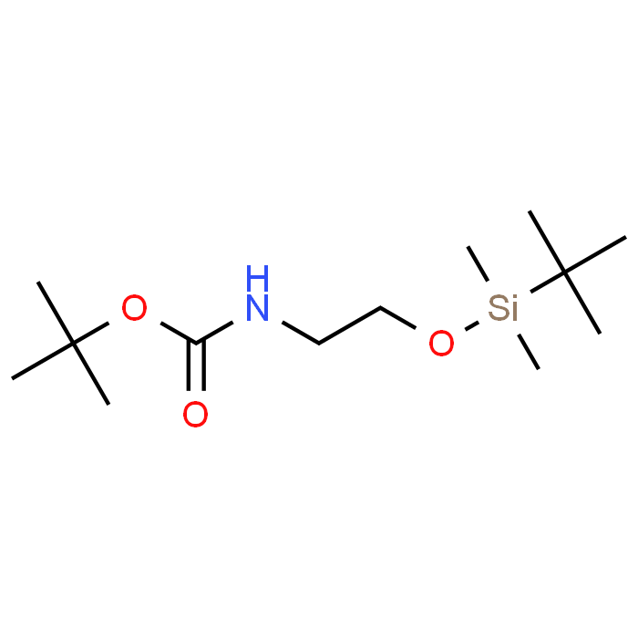 tert-Butyl 2-(tert-butyldimethylsilyloxy) ethylcarbamate
