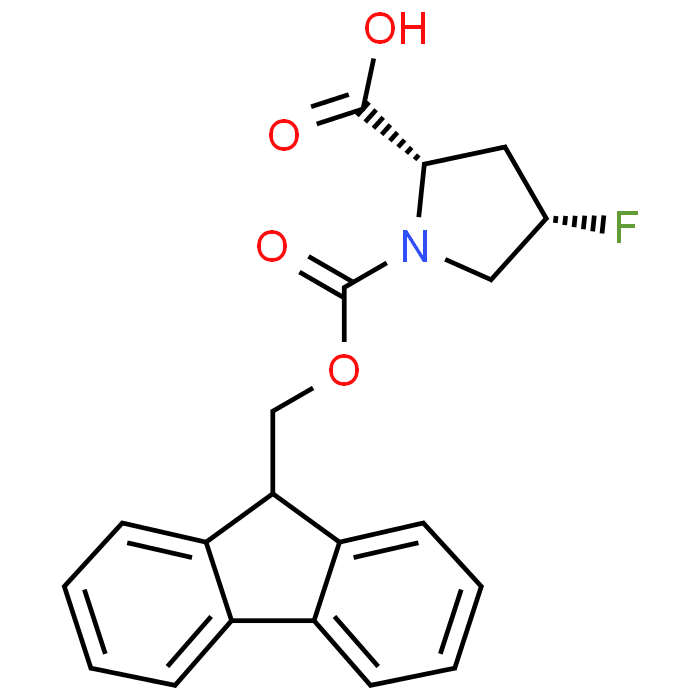 (2S,4S)-1-(((9H-Fluoren-9-yl)methoxy)carbonyl)-4-fluoropyrrolidine-2-carboxylic acid