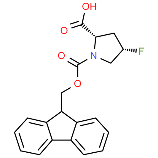 (2S,4S)-1-(((9H-Fluoren-9-yl)methoxy)carbonyl)-4-fluoropyrrolidine-2-carboxylic acid