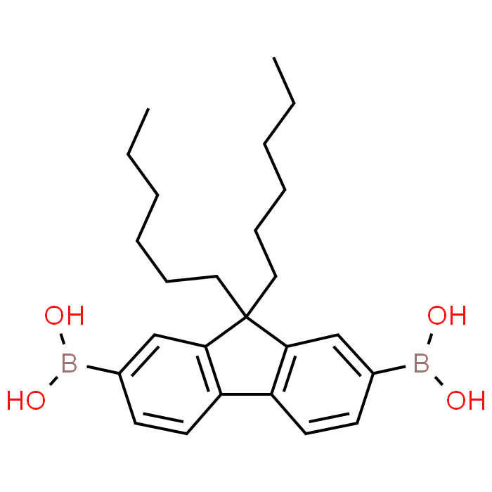 (9,9-Dihexyl-9H-fluorene-2,7-diyl)diboronic acid