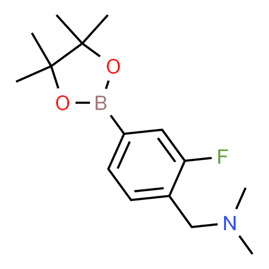 1-(2-Fluoro-4-(4,4,5,5-tetramethyl-1,3,2-dioxaborolan-2-yl)phenyl)-N,N-dimethylmethanamine