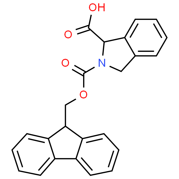 2-(((9H-Fluoren-9-yl)methoxy)carbonyl)isoindoline-1-carboxylic acid