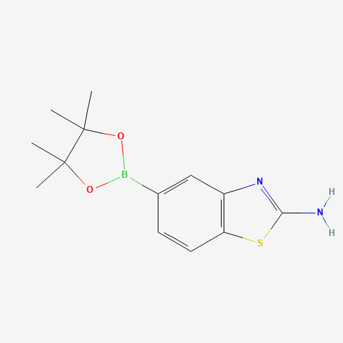 5-(4,4,5,5-Tetramethyl-1,3,2-dioxaborolan-2-yl)benzo[d]thiazol-2-amine