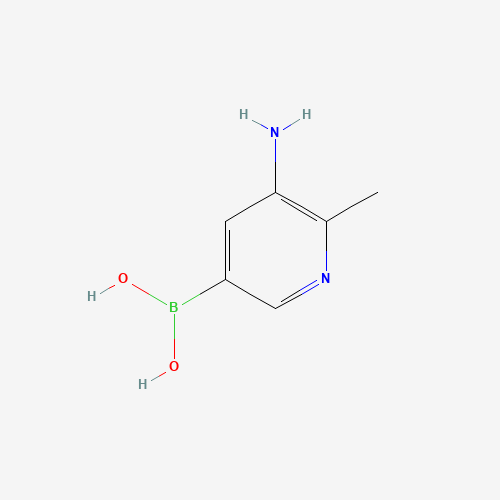 (5-Amino-6-methylpyridin-3-yl)boronic acid