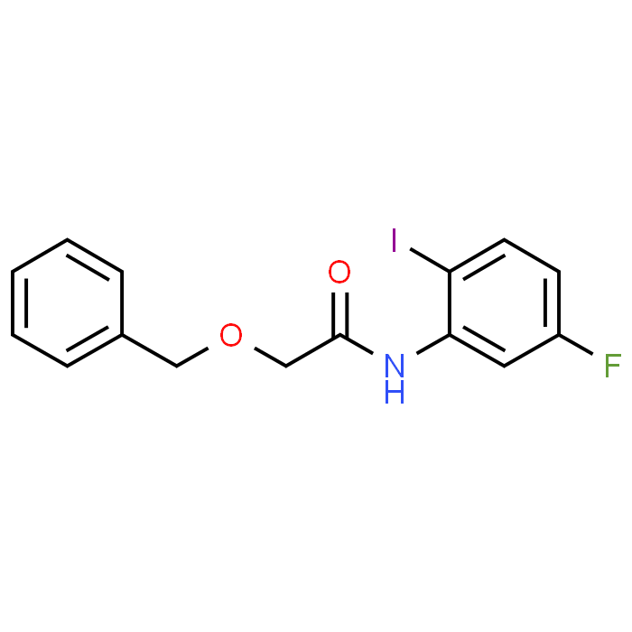 2-(Benzyloxy)-N-(5-fluoro-2-iodophenyl)acetamide