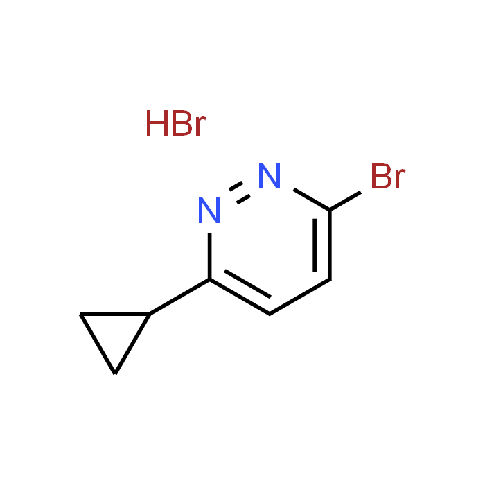 3-Bromo-6-cyclopropylpyridazine Hydrobromide