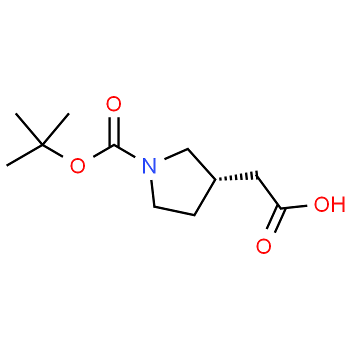 (S)-2-(1-(tert-Butoxycarbonyl)pyrrolidin-3-yl)acetic acid