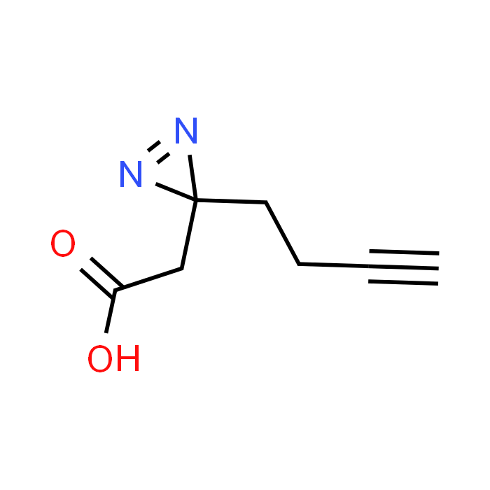 2-(3-(But-3-yn-1-yl)-3H-diazirin-3-yl)acetic acid