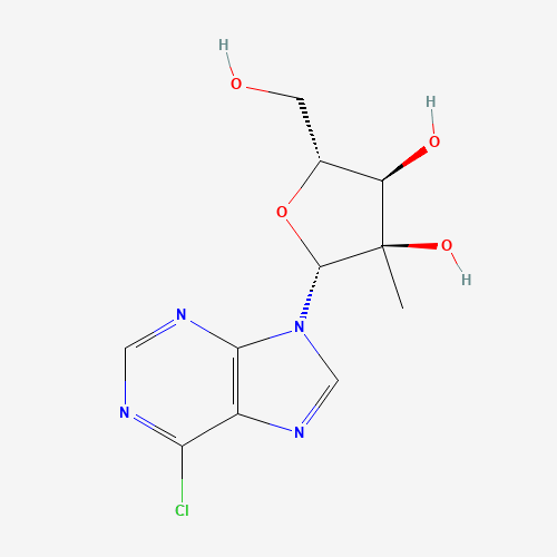 (2R,3R,4R,5R)-2-(6-Chloro-9H-purin-9-yl)-5-(hydroxymethyl)-3-methyltetrahydrofuran-3,4-diol