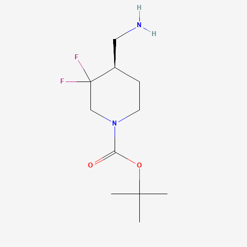 tert-Butyl (R)-4-(aminomethyl)-3,3-difluoropiperidine-1-carboxylate