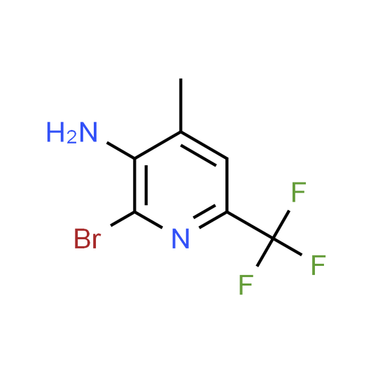 2-Bromo-4-methyl-6-(trifluoromethyl)pyridin-3-amine