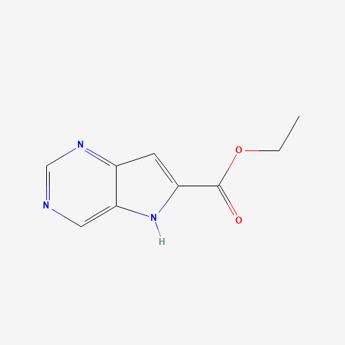 Ethyl 5H-pyrrolo[3,2-d]pyrimidine-6-carboxylate