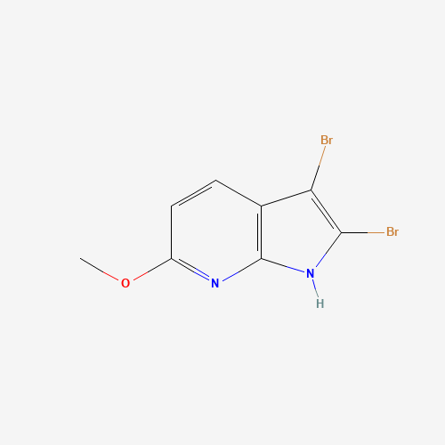 2,3-Dibromo-6-methoxy-1H-pyrrolo[2,3-b]pyridine