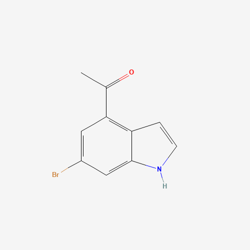 1-(6-Bromo-1H-indol-4-yl)ethan-1-one
