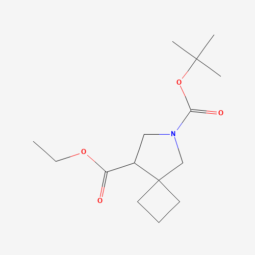 6-tert-Butyl 8-ethyl 6-azaspiro[3.4]octane-6,8-dicarboxylate