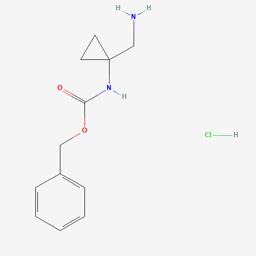 Benzyl (1-(aminomethyl)cyclopropyl)carbamate hydrochloride