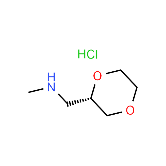 {[(2S)-1,4-dioxan-2-yl]methyl}(methyl)amine hydrochloride