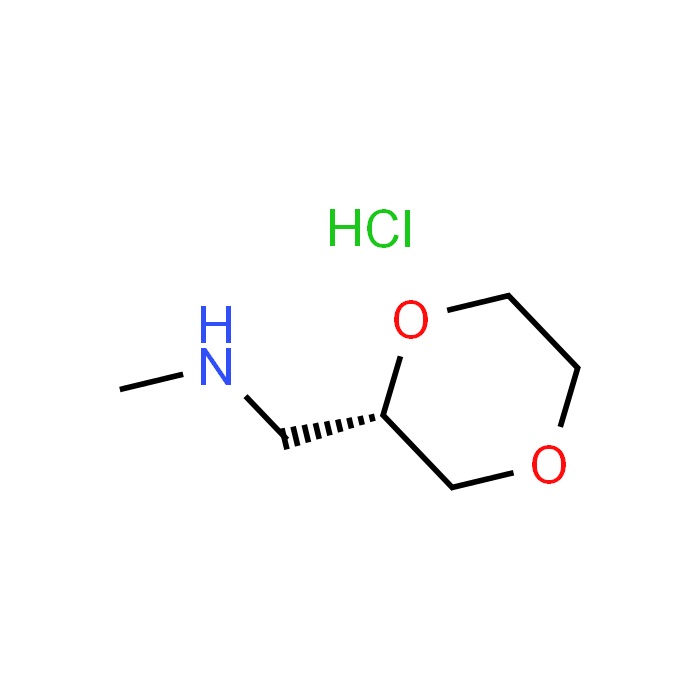 {[(2S)-1,4-dioxan-2-yl]methyl}(methyl)amine hydrochloride