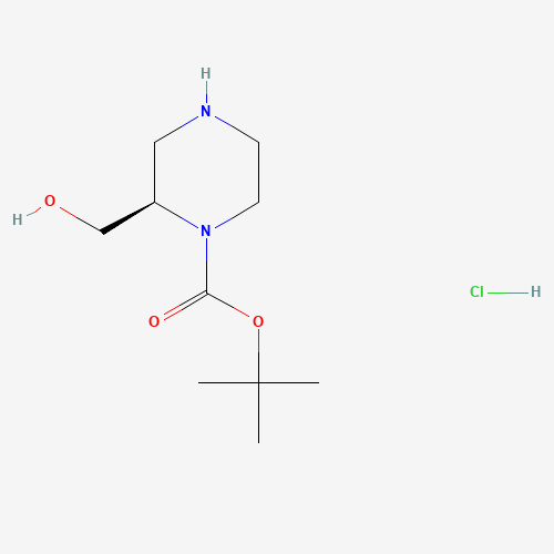 tert-Butyl (R)-2-(hydroxymethyl)piperazine-1-carboxylate hydrochloride