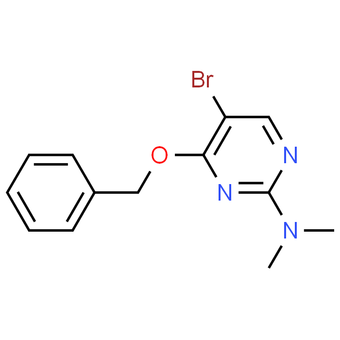 4-(Benzyloxy)-5-bromo-N,N-dimethylpyrimidin-2-amine