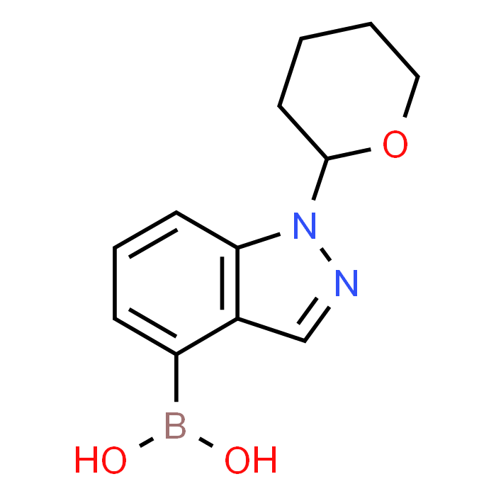 (1-(Tetrahydro-2H-pyran-2-yl)-1H-indazol-4-yl)boronic acid