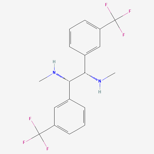 (1S,2S)-N1,N2-Dimethyl-1,2-bis(3-(trifluoromethyl)phenyl)ethane-1,2-diamine
