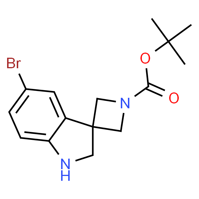 tert-Butyl 5'-bromo-1',2'-dihydrospiro[azetidine-3,3'-indole]-1-carboxylate