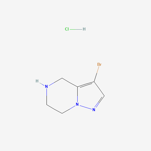 3-Bromo-4,5,6,7-tetrahydropyrazolo[1,5-a]pyrazine hydrochloride