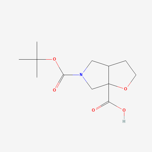 5-(tert-Butoxycarbonyl)hexahydro-6aH-furo[2,3-c]pyrrole-6a-carboxylic acid