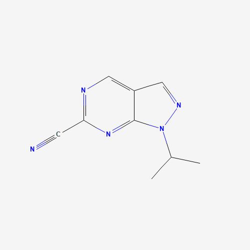 1-ISOPROPYL-1H-PYRAZOLO[3,4-D]PYRIMIDINE-6-CARBONITRILE