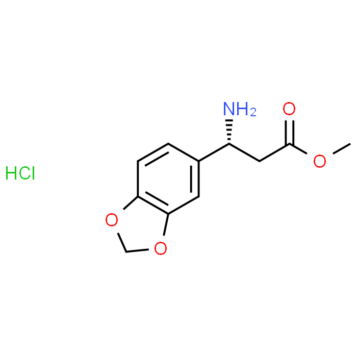 (R)-Methyl 3-amino-3-(benzo[d][1,3]dioxol-5-yl)propanoate hydrochloride
