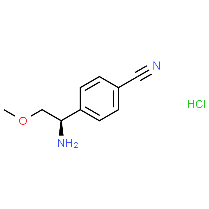 (R)-4-(1-Amino-2-methoxyethyl)benzonitrile hydrochloride