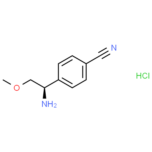 (R)-4-(1-Amino-2-methoxyethyl)benzonitrile hydrochloride