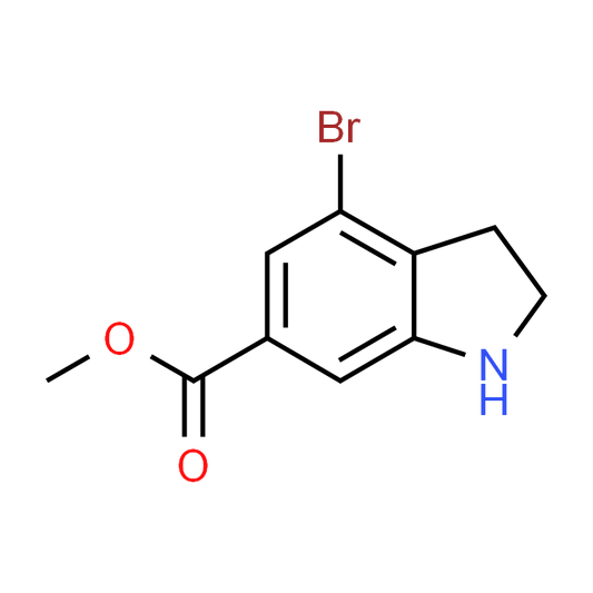 Methyl 4-bromoindoline-6-carboxylate