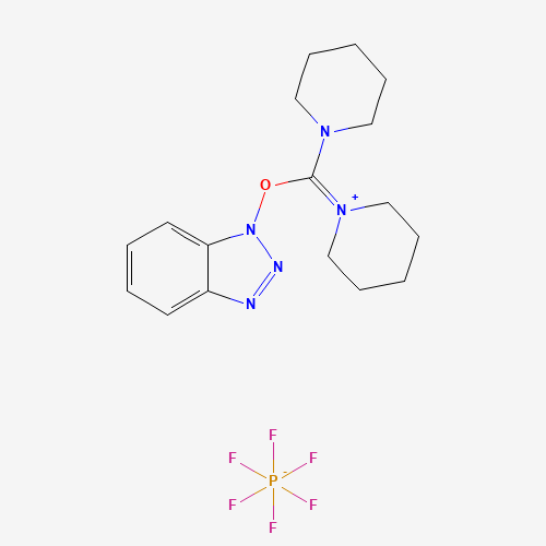1-(((1H-Benzo[d][1,2,3]triazol-1-yl)oxy)(piperidin-1-yl)methylene)piperidin-1-ium hexafluorophosphate(V) - Achmem