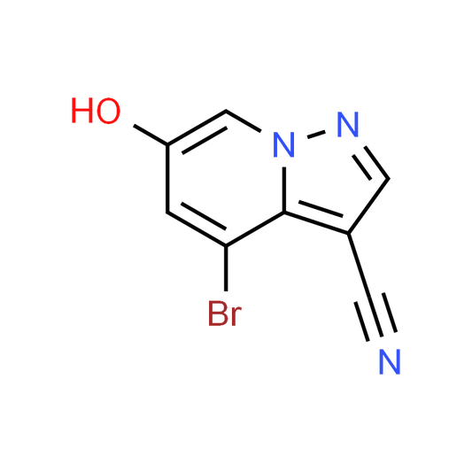 4-Bromo-6-hydroxypyrazolo[1,5-a]pyridine-3-carbonitrile