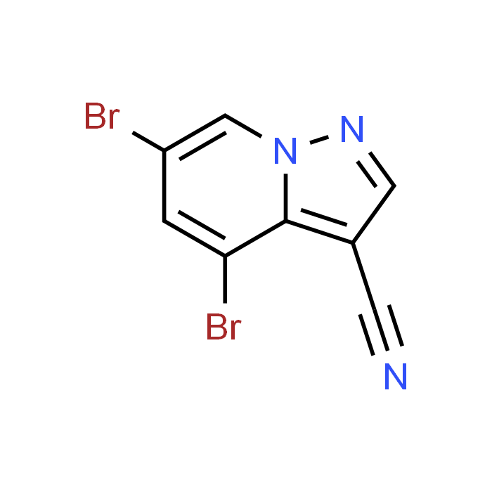 4,6-Dibromopyrazolo[1,5-a]pyridine-3-carbonitrile