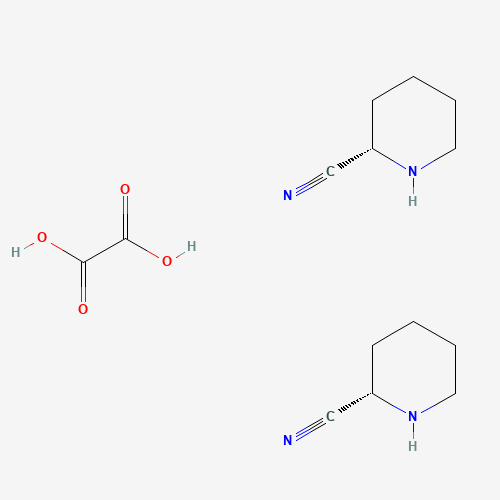 bis((2S)-piperidine-2-carbonitrile); oxalic acid