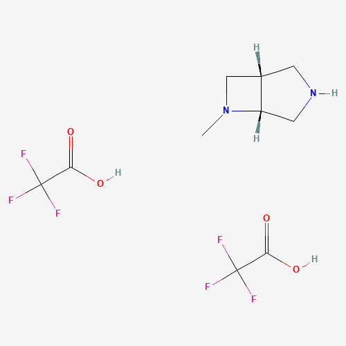 (1S,5R)-6-Methyl-3,6-diazabicyclo[3.2.0]heptane bis(2,2,2-trifluoroacetate)