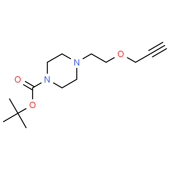 tert-Butyl 4-(2-(prop-2-yn-1-yloxy)ethyl)piperazine-1-carboxylate