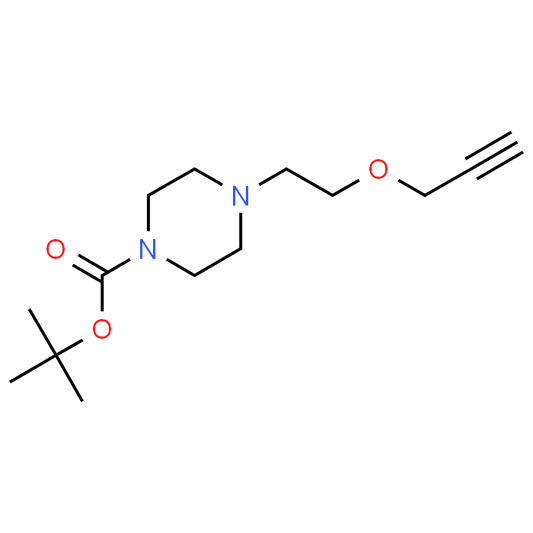 tert-Butyl 4-(2-(prop-2-yn-1-yloxy)ethyl)piperazine-1-carboxylate