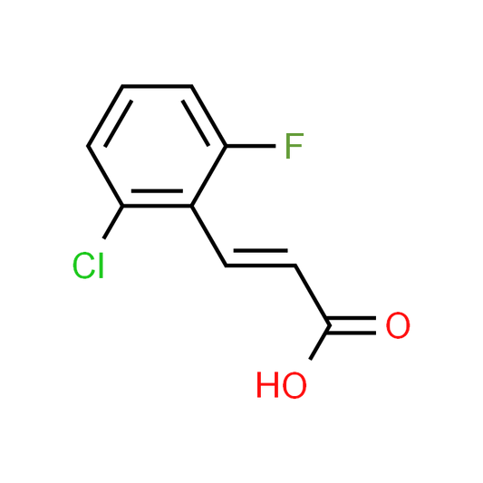 (E)-3-(2-Chloro-6-fluorophenyl)acrylic acid
