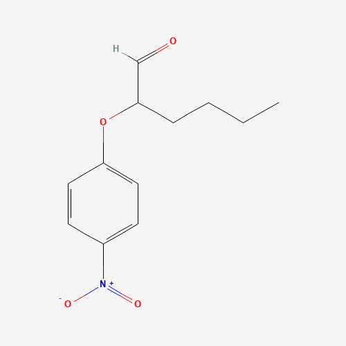 Hexanal, 2-(4-nitrophenoxy)-