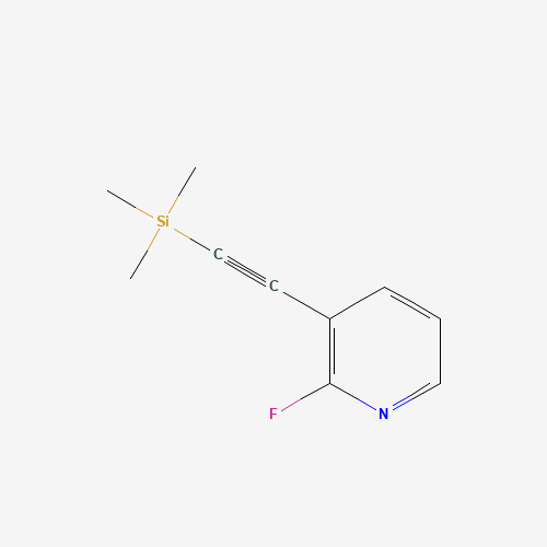 2-Fluoro-3-((trimethylsilyl)ethynyl)pyridine